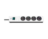 Brennenstuhl HUGO 4GN 2M CZAR/BIAL - 1387090 - zdjęcie 1